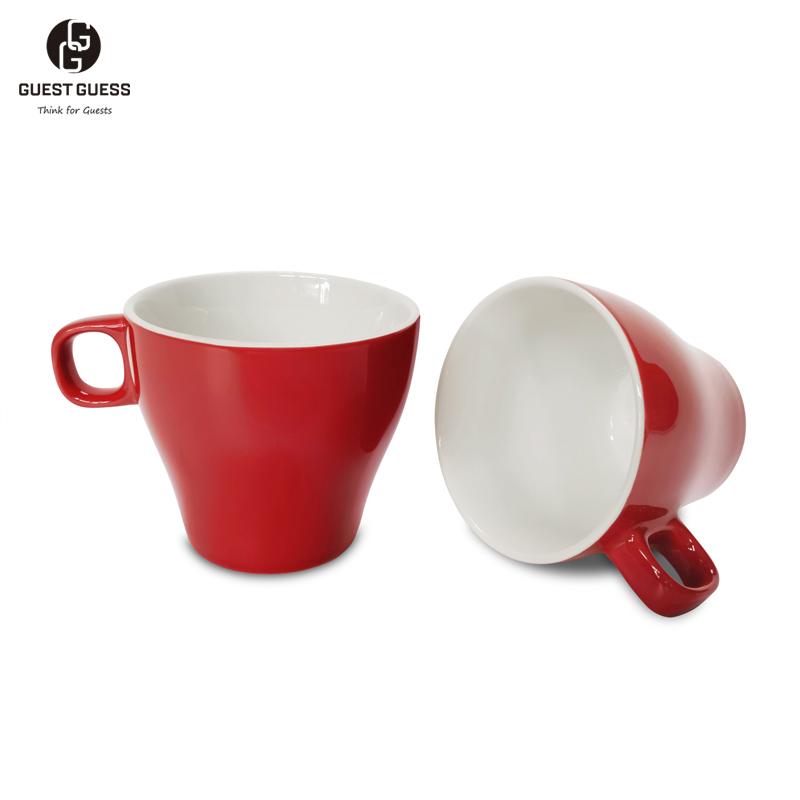 Coffee Mug 200ml 75mm height -red 03