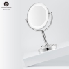 8 inch Round Free Stand LED Cosmetic Mirror LA5108 Silver 04