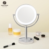 8 inch Round Free Stand LED Cosmetic Mirror LA5108 Silver 06